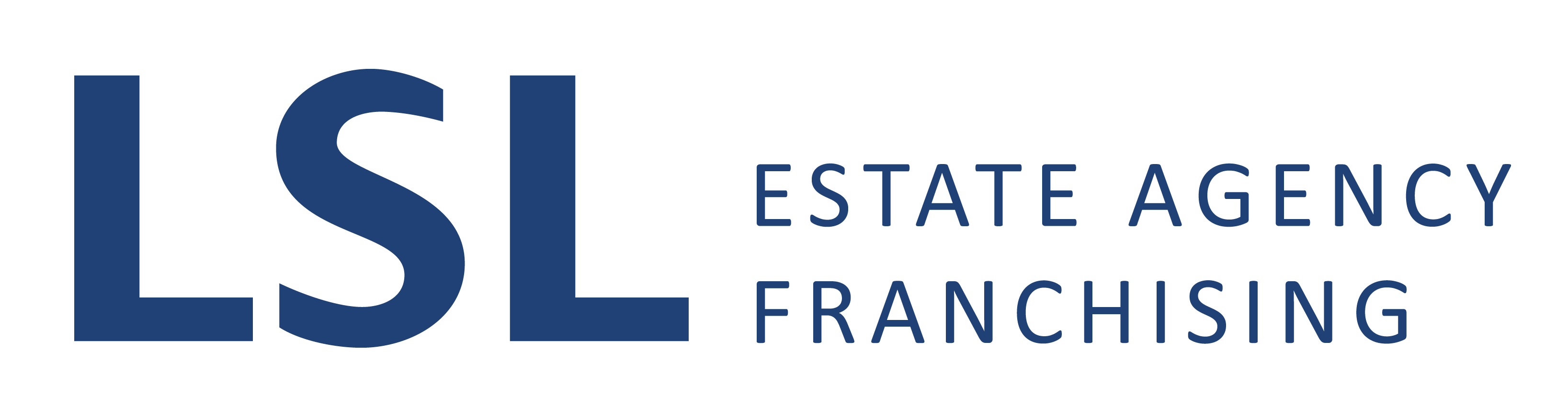 LSL estate agency franchising logo - blue - Horizontal-3